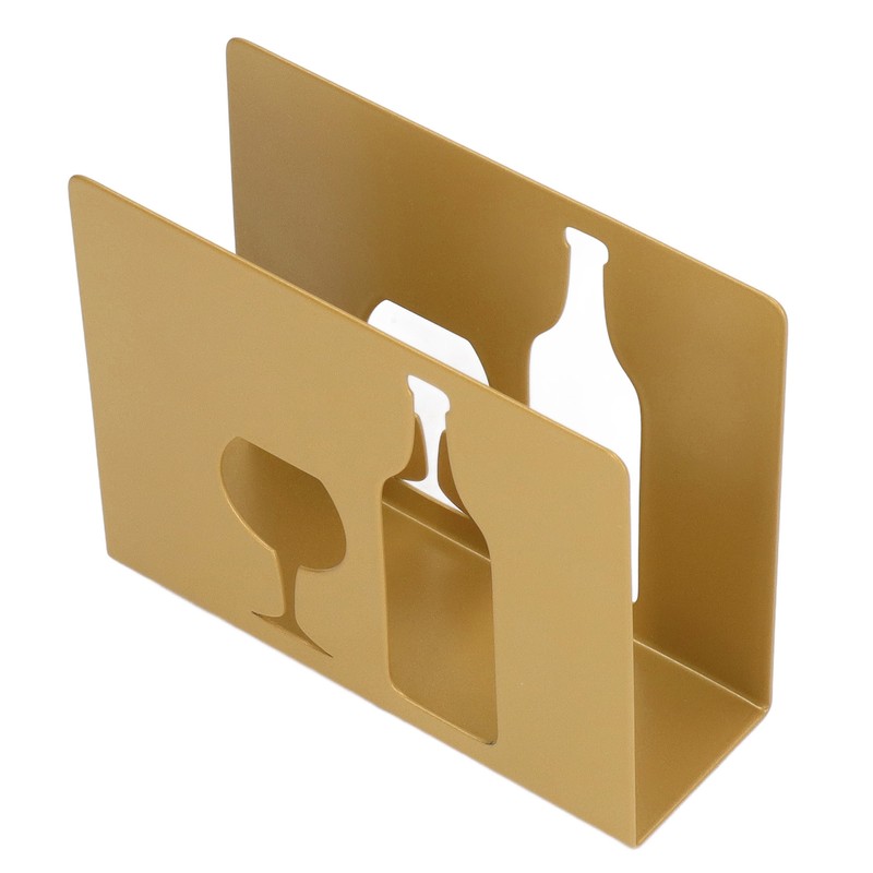 2pcs Stainless Steel Napkin Holder Freestanding Kitchen Restaurant Paper Napkin