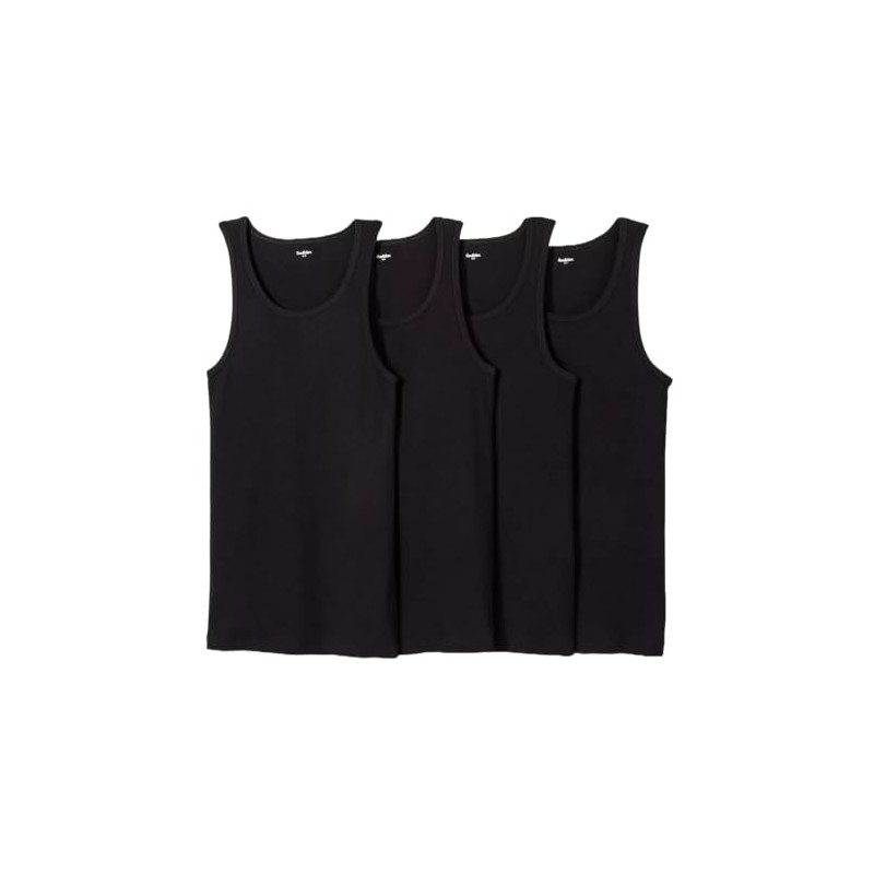 Goodfellow & Co Men's 4pk Ribbed Tank Top - (US,