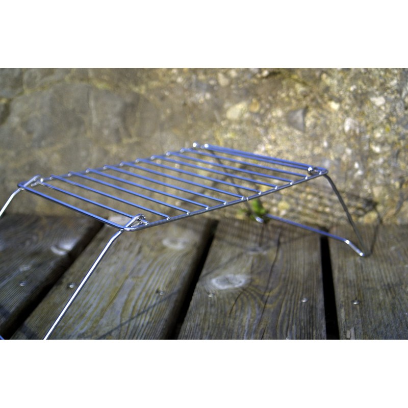 Relags folding grill, basic BBQ, silver, one size