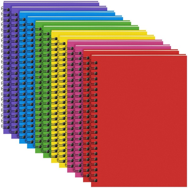 Yahenda Spiral Notebook College Ruled Journals Notebooks Lined 8.3 x