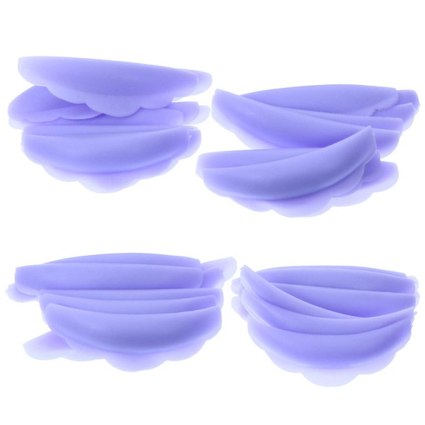 Healvian 20Pairs Eyelash Perming Pads for All Eye Shapes Comfortable