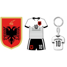 Albanien Auto Duft Lufterfrischer - Trikot EM Fussball Sport - Raumduft - Deko