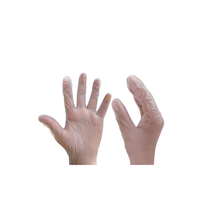 GUANTE AMBIDERM VINYL LIBRE DE POLVO CHICO CAJA C/100 PIEZAS