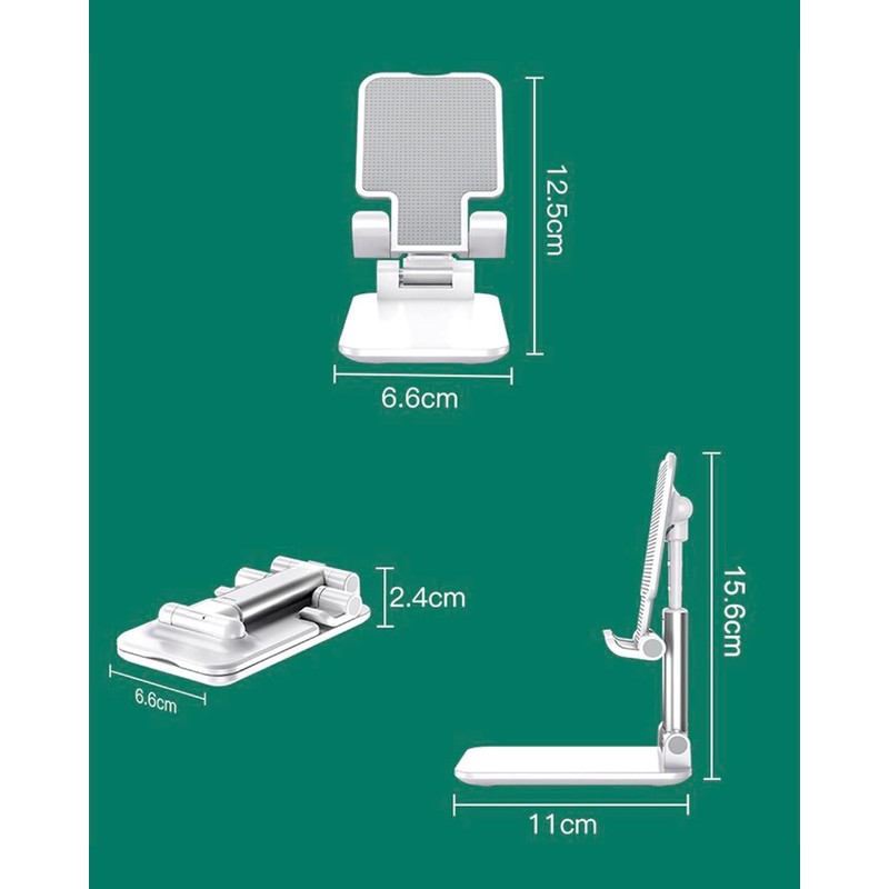Vimi Soporte Celular De Mesa Ajustable con Inclinación Posiciones (Negro)