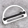 316 Stainless Steel d ring Belt Buckle Webbing Strap Keeper