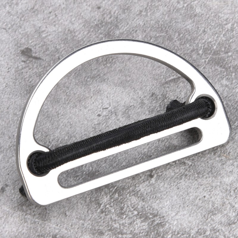 316 Stainless Steel d ring Belt Buckle Webbing Strap Keeper