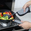 5 PCS Pot Holders for Kitchen, Cotton Potholers with Great