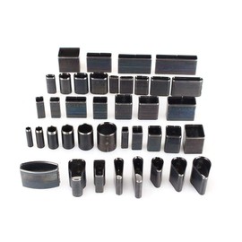 Hollow Punch Set, 39 Pieces Leather Tool Various Shapes Punching Punching Punching Hole Cutting Craft Tool DIY Leather Craft Hole Cutter Tool with Storage Box