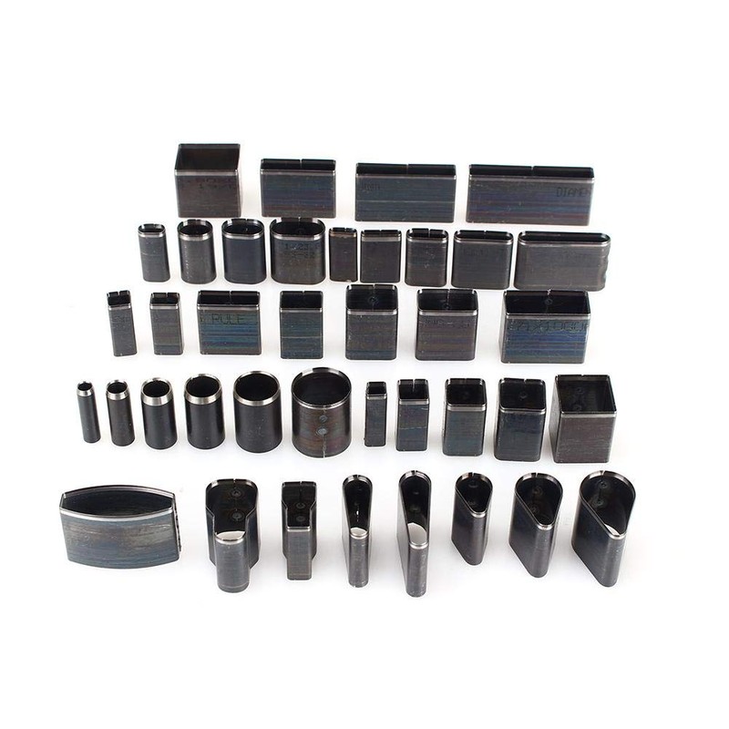 Hollow Punch Set, 39 Pieces Leather Tool Various Shapes Punching