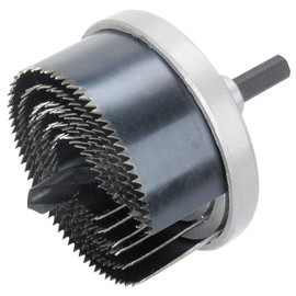 wolfcraft Multi-Blade Hole Saw, Ø 25-65 mm I 2165000 I Saw with 6 quick-change blades, Ø 25-65 mm, cutting depth 23 mm