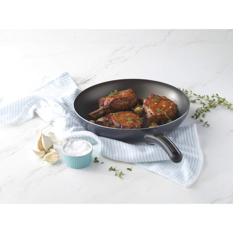 GoodCook Nonstick Sauté Pan, 10 Inch, Black