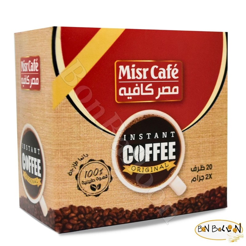 Misr Cafe Instant Coffee Original Fresh Premium Ground Oriental Egyptian