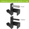 Kipika J-Hooks for 3" x 3" Power Rack with 5/8"