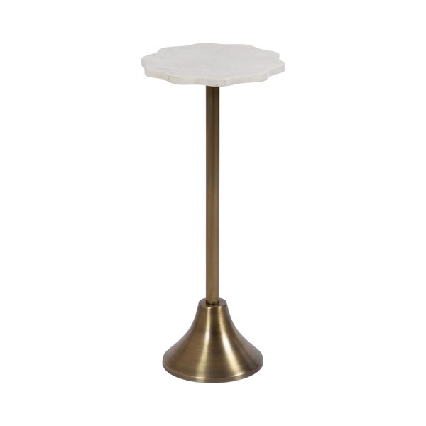 Kate and Laurel Sanzo Modern Pedestal Drink Table, 10 x