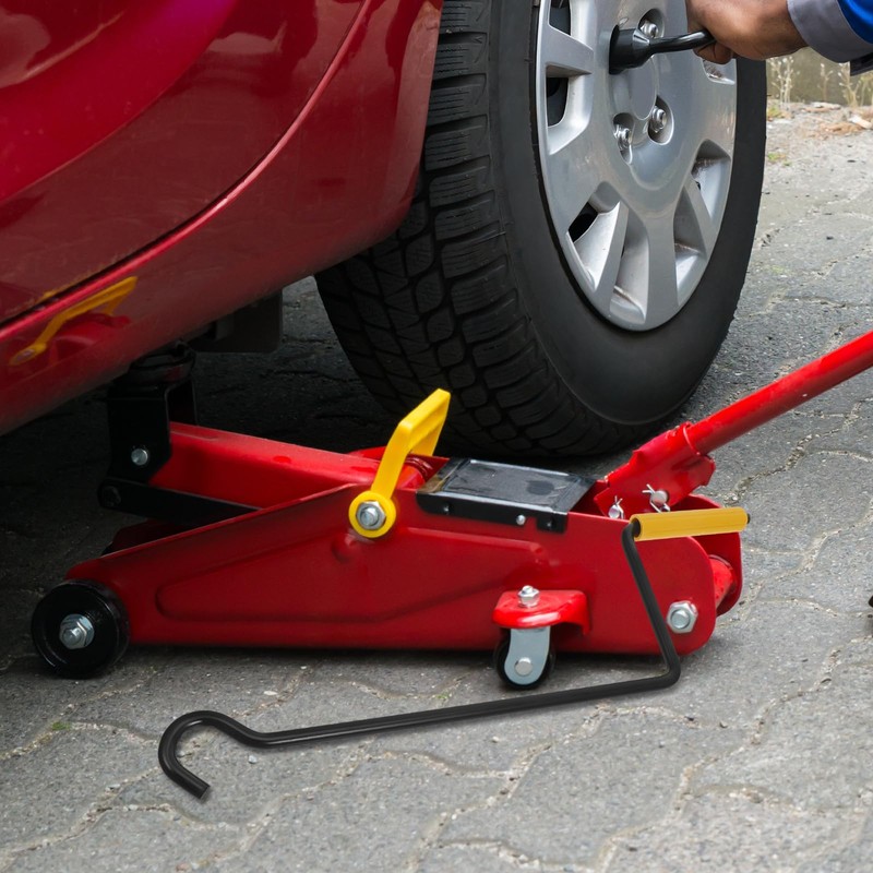 iplusmile Scissor Jack Crank Handle, Steel Car Rocker, Compatible Spare