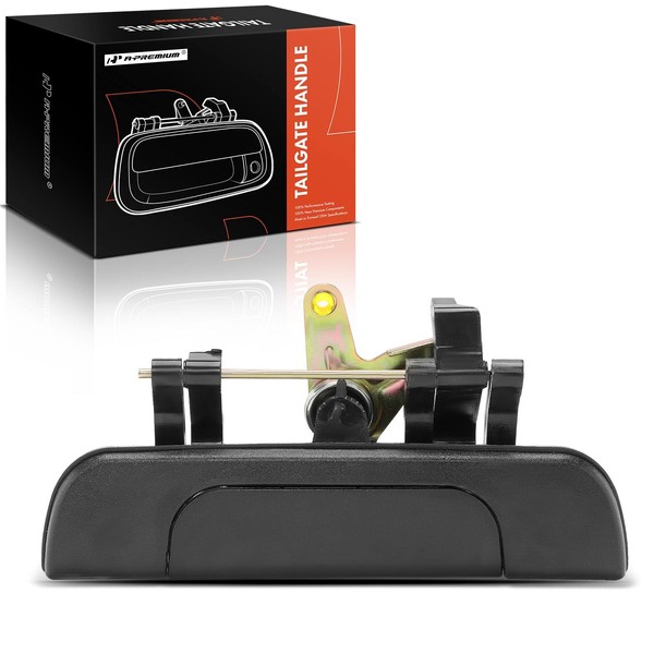 A-Premium - Textured Black Tailgate Handle Liftgate Latch Handle - Compatible