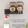 Hair Dryer Holder Wall Mounted Blow Dryer Holder Curling Iron