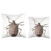 Stink Bug Entomology Insects Funny T-Shirt Throw Pillow