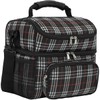 FlowFly Double Layer Cooler Insulated Lunch Bag Adult Lunch Box