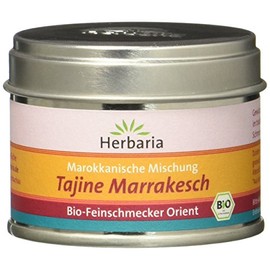 Herbaria "Tajine Marrakech" Moroccan Spice Organic, 40 g Tin