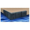 JIF Marine 10-Inch Corner Bumper for Docks – UV-Resistant Blow-Molded