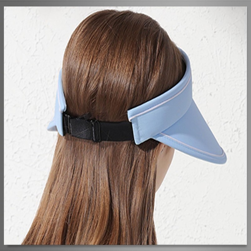 Buzz Selection CAP261 Women's Visor Cap, One Color Hat, Golf,