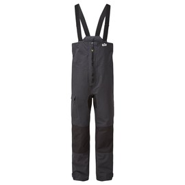 GILL OS3 Mens Coastal Sailing Bib/ Trousers - Waterproof & Stain Repellent (Graphite, XL)
