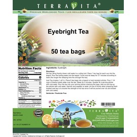 Eyebright Tea (50 tea bags, ZIN: 427553)