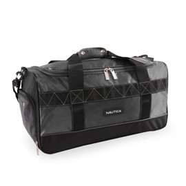 NAUTICA Sport Duffel, Dark Charcoal, 22"