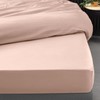 douceur d'intérieur, Percale Nude Cotton Percale Fitted Sheet 160 x