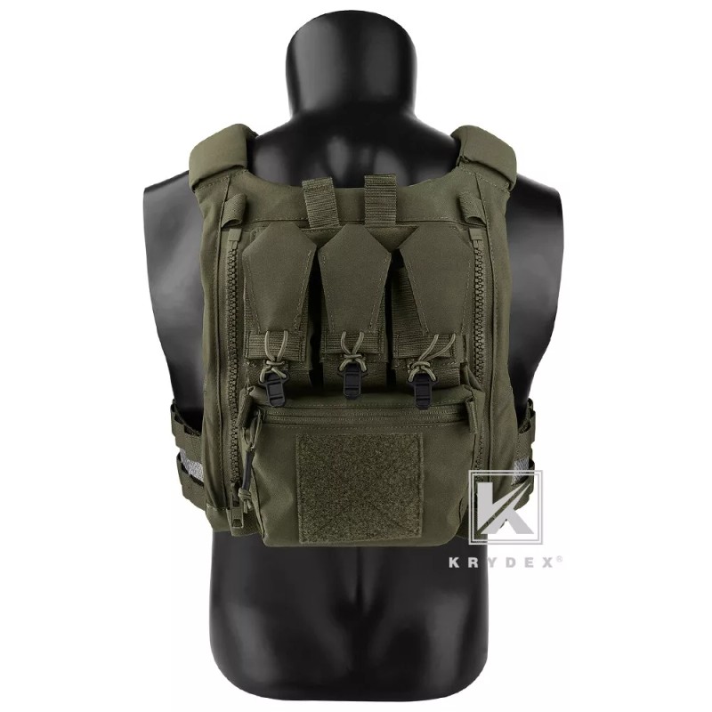 KRYDEX FCPC V5 Plate Carrier Tactical Vest Zip On Back