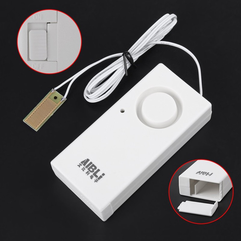 Water Leak Detector, Akozon Water Sensor and Alarm 120 DB,