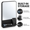 Fogless Shower Mirror 6.3 x 10.3 Inch – Wall Mounted