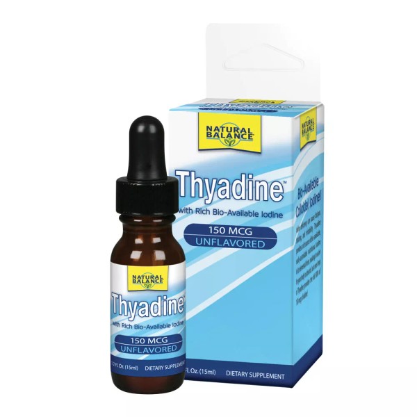 Natural Balance 150 mcg Thyadine Mineral Supplement, 0.5 Ounce