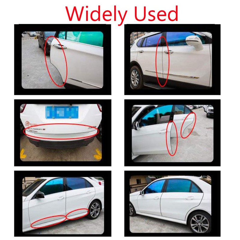 ESUPPORT 32ft 10M U Shape Car Door Moulding Rubber Scratch