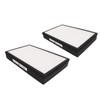 2Pcs Air Purifier Filter Set Practical High Efficiency Particulate Air