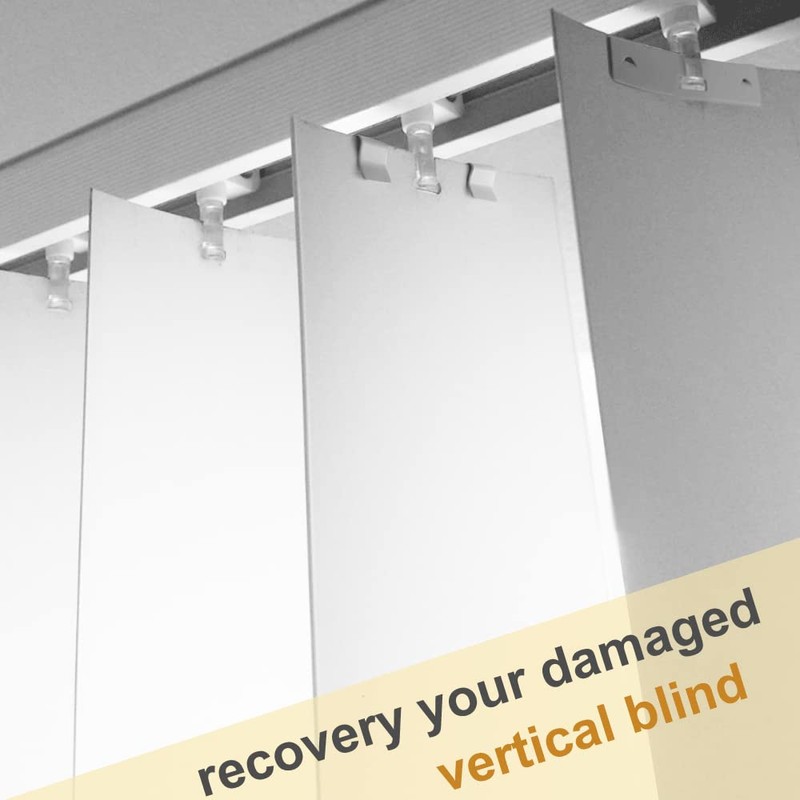 Vane Savers Vertical Blinds, 25 PCS Vertical Blind Repair Vane
