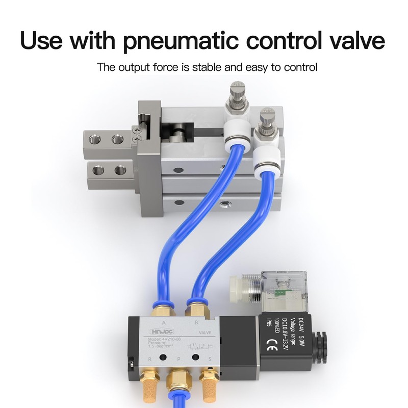 HNJPC Pneumatic finger cylinder small parallel grippers pneumatic fixture MHZ2-10D