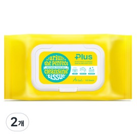 Arial The Perfect Cleansing Tissue Plus Random Delivery, 100 Pieces, 2 Pieces / 아리얼 더 퍼펙트 클렌징 티슈 플러스 랜덤발송, 100개입, 2개