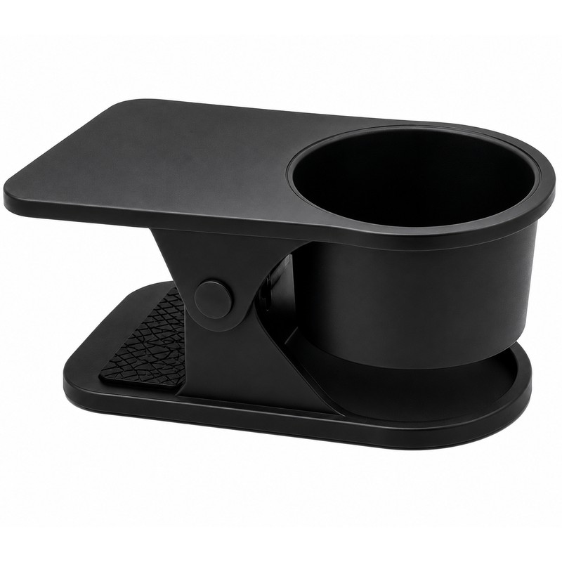 Desk Cup Holder for Drinks – Space-Saving Side Organizer for