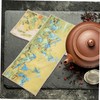 Ipetboom 2Pcs High Absorbency Tea Towel Thickened Dual Sided Teaware