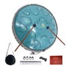 ModouString 13 Inches 15 Notes Steel Tongue Drum,Rain Chime Hand