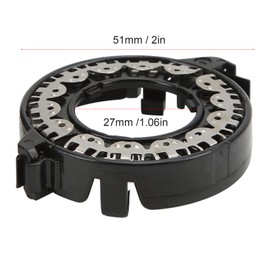 Soporte para base de foco de faros, de plástico de alta resistencia al calor, bombillas de xenón Holdn Ers Clip Anillos Adaptador Retenedor de Reemplazo para coche D1S D1R D3S D3R HID