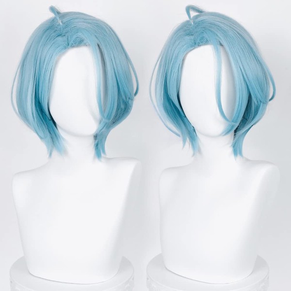 HiMERU Cat Castle Cosplay Wig, Ensemble Stars! Heat Resistant Wig, Anime Costume, Costume Accessory, Parties, Events, Masquerade Costume, Wig Net Included