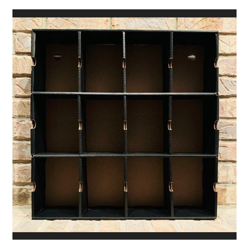 Funko Pop Display shelf Kubbie FOUR PACK...BLACK.