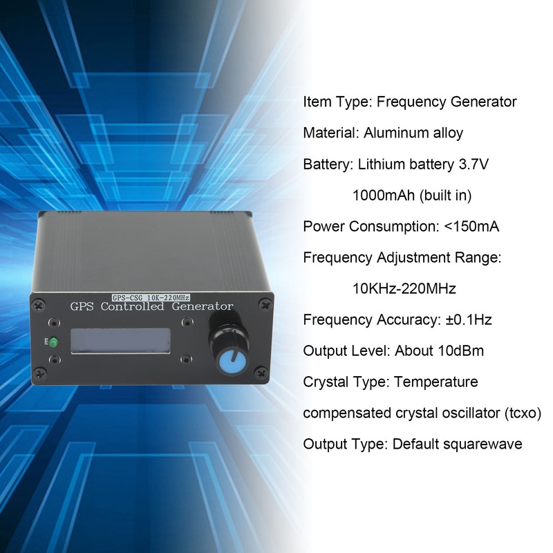 Frequency Generator 10KHz To 220MHz VFO Generator Adjustment Frequency Signal