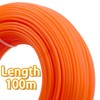 Strimmer line 100m 2.4mm Trimmer Nylon Lines for Grass Strimmer