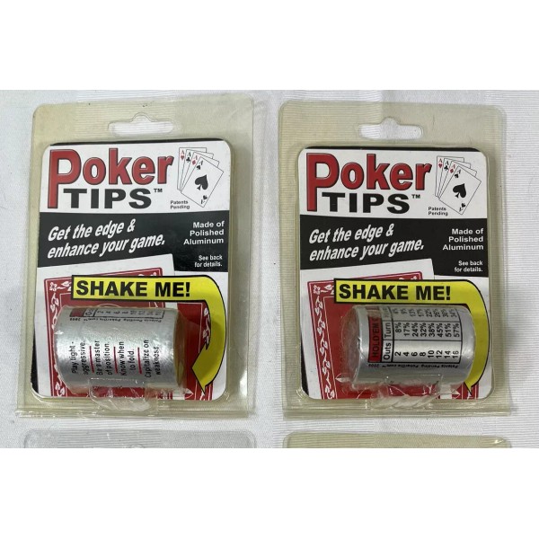 Poker Tips Maker Shaker 2PC