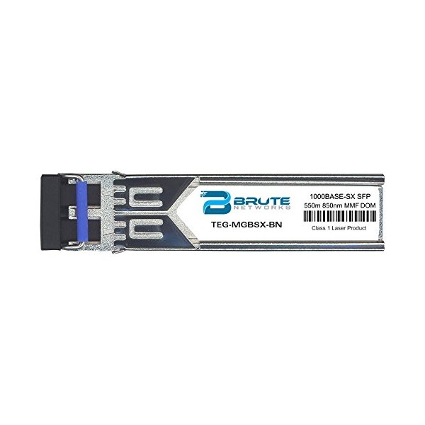 Brute Networks TEG-MGBSX-BN - 1000BASE-SX 550m MMF 850nm SFP Transceiver