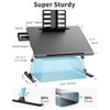 Laptop Bed Tray Desk, SAIJI X-Large Adjustable Laptop Table, Foldable